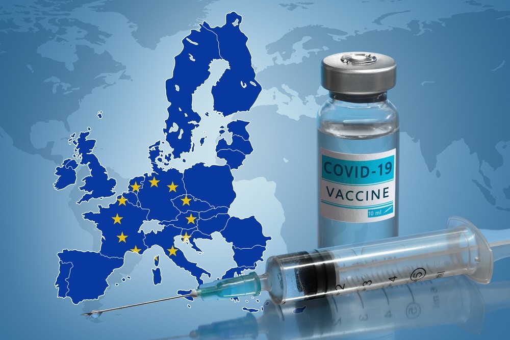 Vaccination,Campaign,In,European,Union.,Coronavirus,Covid-19,Vaccine,Vial,,Syringe Vaccination,Campaign,In,European,Union.,Coronavirus,Covid-19,Vaccine,Vial,,Syringe